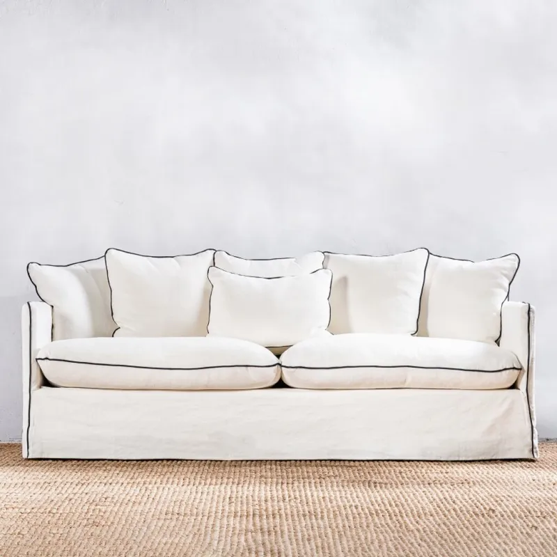 Sillón Misura 3 Cuerpos Blanco en Blanco - Sillones y sofás, Uruguay | Aihaus