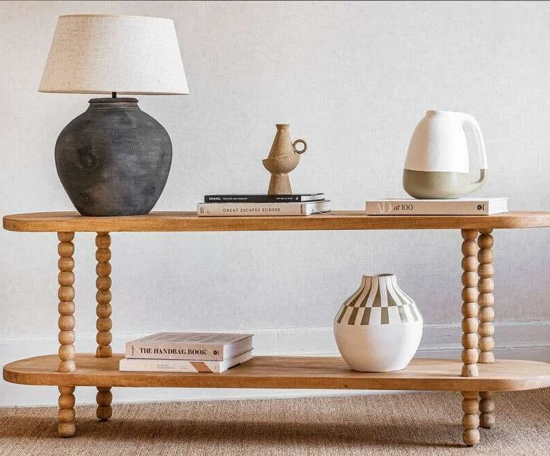 CONSOLA NODOS - 1.60 MTS en Madera natural - Muebles para TV, Uruguay | La Iberica