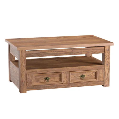 Mesa de living articulada marruecos — Serra Amoblamientos en Madera natural - Mesas de living, Uruguay | Serra Amoblamientos