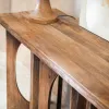 Consola Catelyn en Madera natural - Mesas de living, Uruguay | Satec, vista 3 de 4