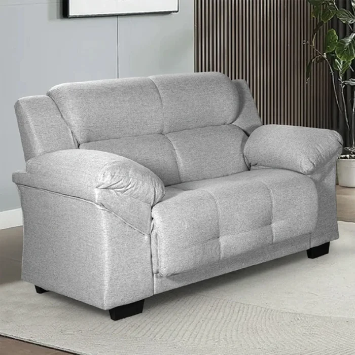 Sillón 2 Cuerpos Oxford Gris en Gris - Sillones y sofás, Uruguay | Soy Hogar, vista 2