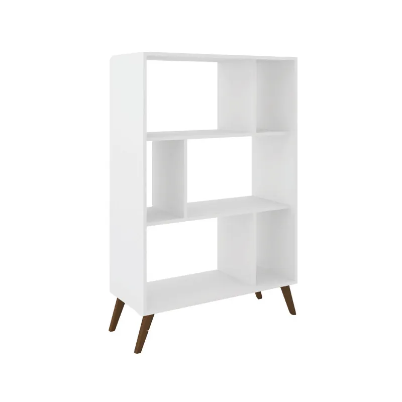 Biblioteca Estanterias Linea Retro Living Comedor Bla Rt3015 en Blanco, Uruguay | Soy Hogar