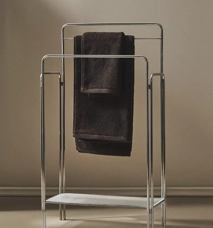 TOALLERO ACERO Y VIDRIO - Cómodas, Uruguay | Zara Home