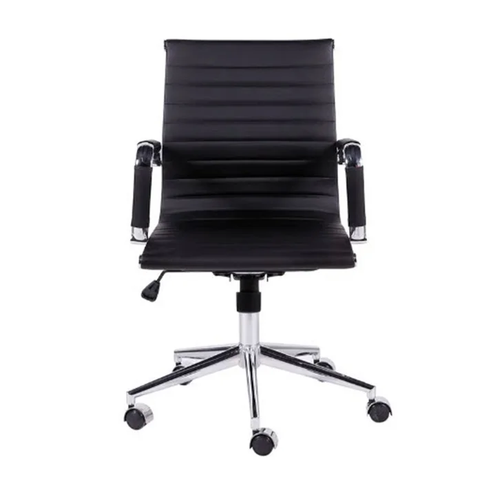 Silla de escritorio Premium Belgium en Negro - Sillas, Uruguay | Decotech, vista 3
