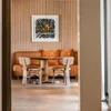 SILLON DE COMEDOR FERRARO - CUERO ITALIANO CARAMELO - 1.53 MTS en Marrón - Sillones y sofás, Uruguay | La Iberica, vista 15 de 17