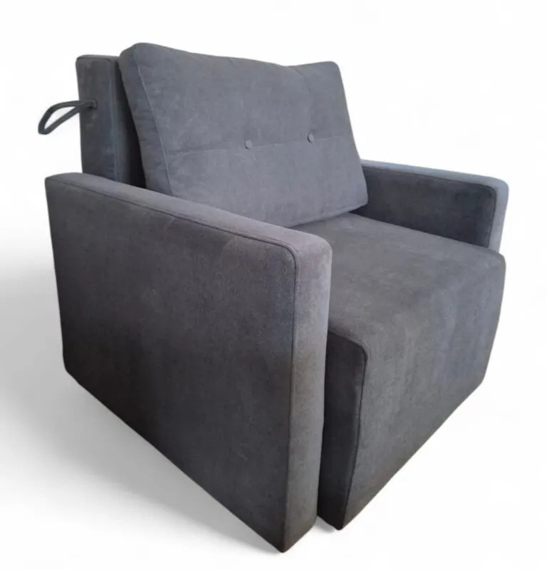 Sofacama Butaca da vinci - Muebles Da Vinci en Gris - Butacas, banquetas y puffs, Uruguay | Muebles Da Vinci