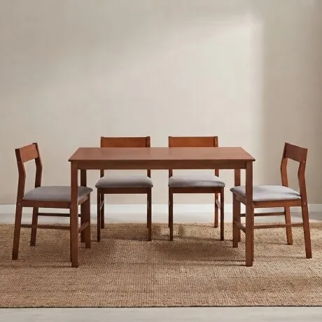 Juego De Comedor Ivory en Marrón - Mesas de comedor, Uruguay | Aihaus