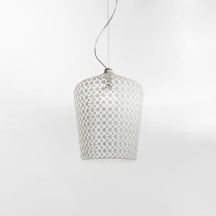LUMINARIA DE TECHO FAENA BLANCO Large en Gris - Lámparas de mesa, Uruguay | Viasono, vista 2