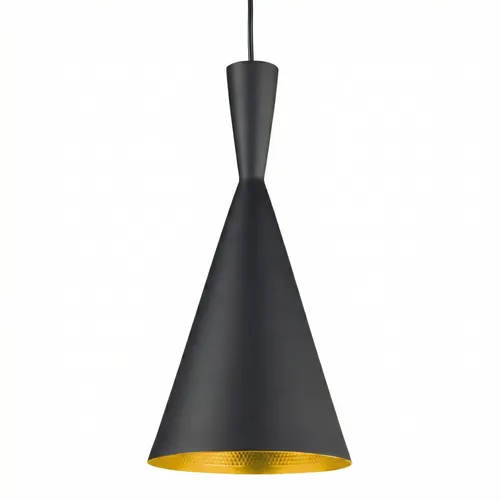 Lámpara colgante Apex Gold en Negro - Lámparas colgantes, Uruguay | La Perla