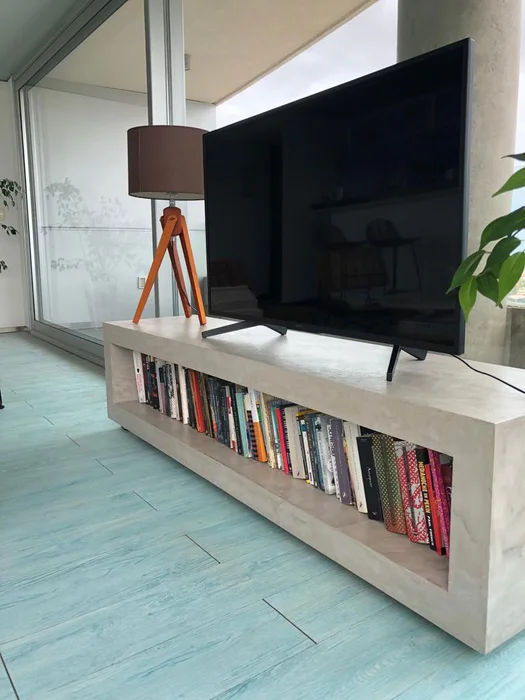 Rack CEFEO en Negro - Muebles para TV, Uruguay | Mezcla