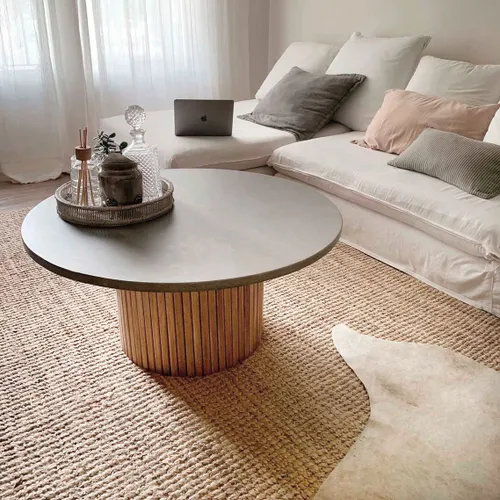 Mesa de centro AUSTRALIS circular en entre una pieza - Mesas de living, Uruguay | Mezcla