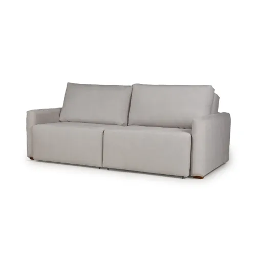Sofá Cama Noronha - Tela Microfibra - TC1009 (Plata) en Gris - Sillones y sofás, Uruguay | NYR