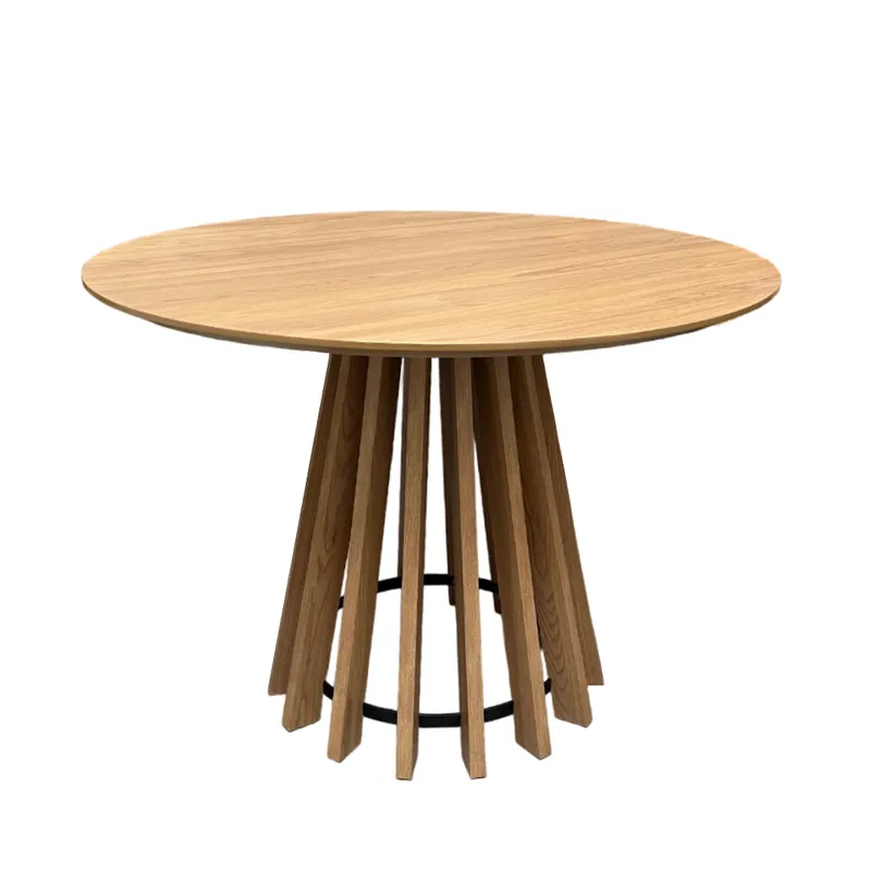 Mesa de Comedor Pipa Redonda 110 cm - Olmo - Mesas de comedor, Uruguay | Berna home