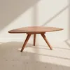 Mesa Ratona Mdf-y-madera Marron Llith Castaño en Marrón - Mesas de living, Uruguay | Divino, vista 1 de 5