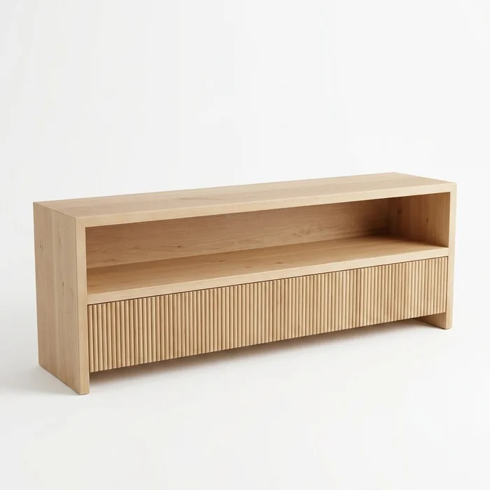 Rack Oliver 160 Álamo en Madera natural, Uruguay | Diseno Montevideo