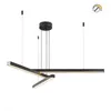 Colgante Led lineal 3 barras 30W Dimerizable - NEGRA en Negro - Lámparas colgantes, Uruguay | Iluminica, vista 1 de 6