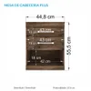 MESA DE LUZ 2 CAJONES HAVANA 305799 en Marrón - Mesas de luz, Uruguay | Igoa, vista 2 de 2