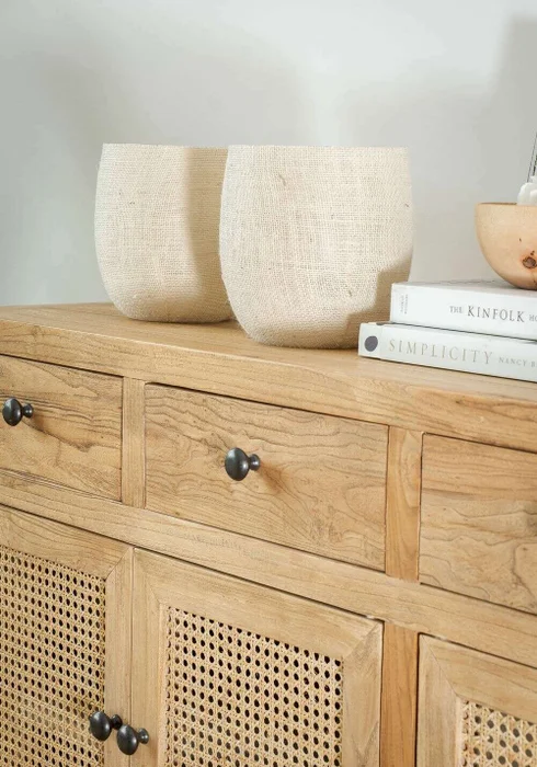 APARADOR BALI - OLMO Y ESTERILLA - 1.60 MTS en Madera natural - Bibliotecas, Uruguay | La Iberica, vista 18