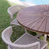 Silla en cuerda náutica beige y aluminio en Beige - Sillas, Uruguay | Entrecasa, vista 3 de 8