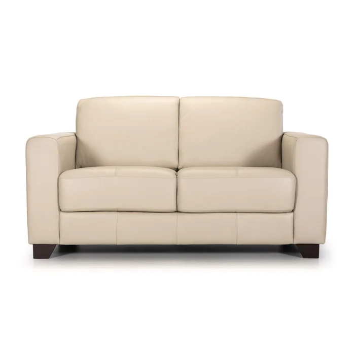 Sofá Napoli - Cuero Básico - 2 cuerpos - Arena en Beige - Sillones y sofás, Uruguay | NYR, vista 2
