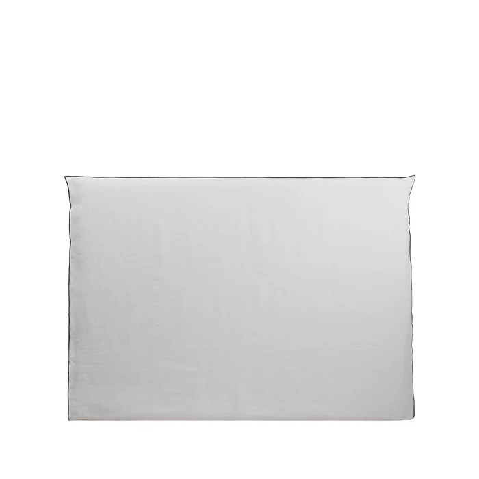 Respaldo con funda con vivos pestaña en Blanco - Dormitorio, Uruguay | Pieza Clave, vista 10