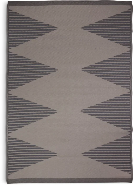 Alfombra BROKKURT 160x230 arena/gris en Beige - Muebles para el exterior, Uruguay | JYSK