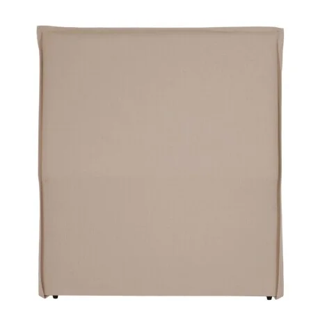 Respaldo Plaza y media tela natural - Beige en Beige - Respaldos de cama, Uruguay | La Cueva Muebles, vista 3