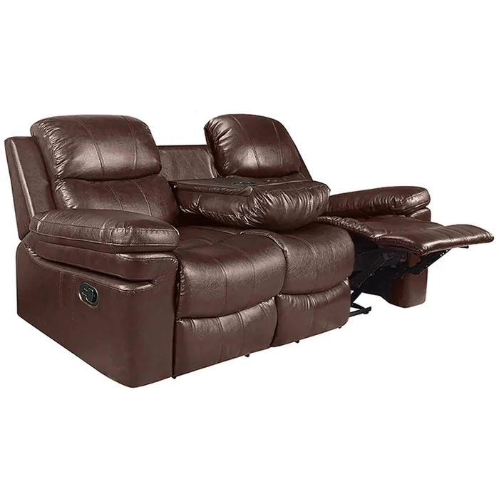 Sillón Reclinable 3 Cuerpos Pu Marron Mr2138 Choc. en Marrón - Sillones y sofás, Uruguay | Divino, vista 7