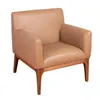 Butaca Cuero-y-madera Marron Tucson Tostado en TOSTADO - Sillones y sofás, Uruguay | Divino, vista 2 de 6