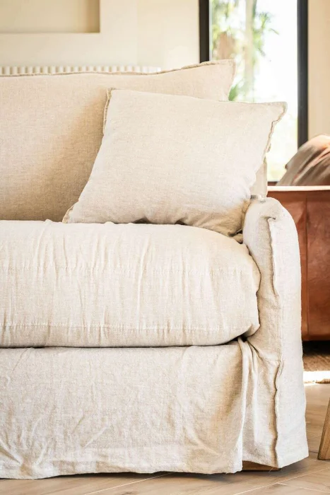 SILLON ALMA LINO CRUDO - 2.30 MTS en Beige - Sillones y sofás, Uruguay | La Iberica, vista 14