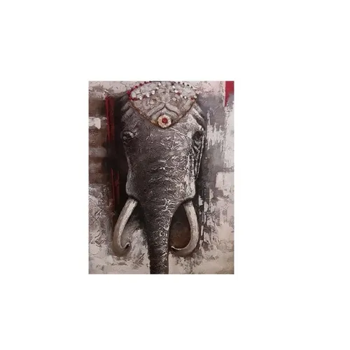 Oleo Decorativo Elefante India Chico en Oleo Decorativo Elefante India Chico - Decoración de pared, Uruguay | Finkel