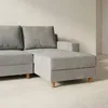 Rinconera Lucci - Tela Microfibra - Chaise derecho - Berlin 06 (Grafito) en Beige - Sillones y sofás, Uruguay | NYR, vista 6 de 7