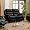 Sillon 2 Cuerpos Sofa Reclinable En Pu Living Beverly en Negro - Sillones y sofás, Uruguay | Soy Hogar, vista 3 de 4