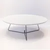 MESA RATONA - MADERA Y METAL - ROBLE BLANCO Y GRIS en Blanco - Mesas de living, Uruguay | Champagne Home, vista 1 de 4