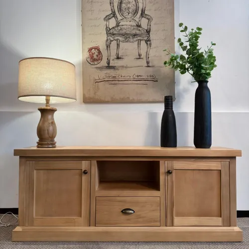 Rack Moldura Recta en Marrón - Muebles para TV, Uruguay | Marvic
