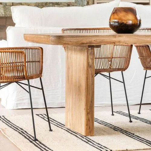 SILLA / BUTACA HONGUITO - FIBRAS Y RATTAN MIEL en Marrón - Butacas, banquetas y puffs, Uruguay | La Iberica
