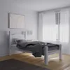 Cama 1 Plaza - Madera maciza - Línea Monterrey - Blanco en Blanco - Dormitorio, Uruguay | Ecowood, vista 2 de 2