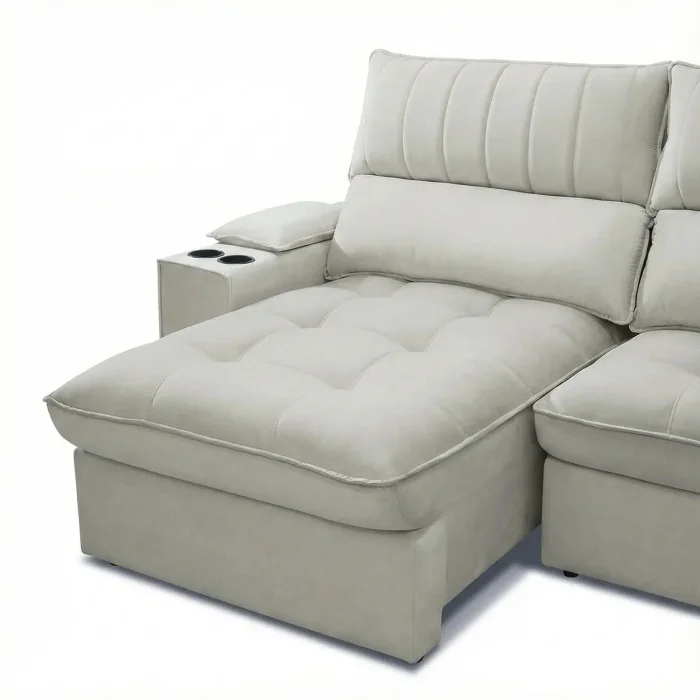 Sillón 3 cuerpos - Bariloche - Beige - Beige en Beige - Sillones y sofás, Uruguay | Nario Hogar, vista 3