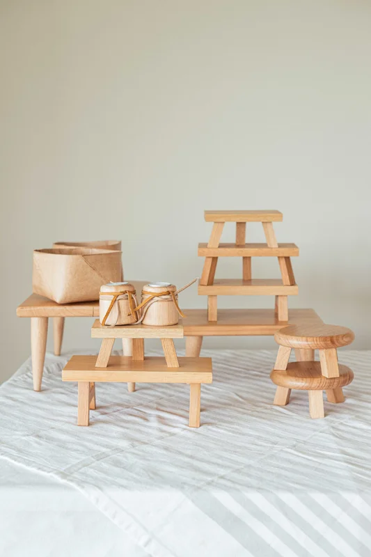 Candelabros de madera peque – Set x2 en Madera natural - Velas y Portavelas, Uruguay | Dreams On Time, vista 40