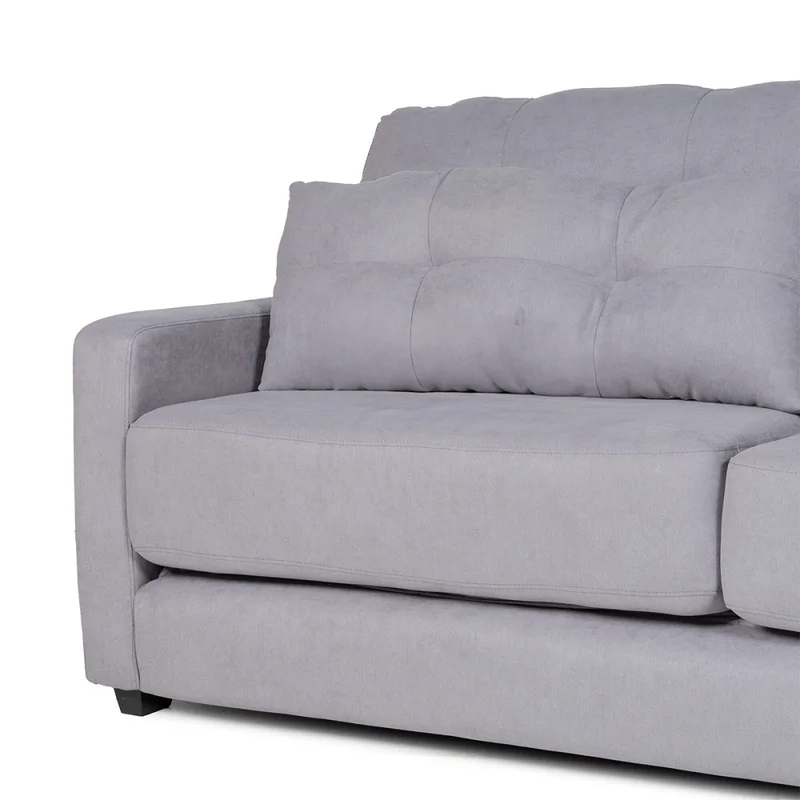 Sofá Cama Nizza - Tela Microfibra - 12074 (Ceniza) en Gris - Sillones y sofás, Uruguay | Nyr, vista 7