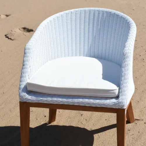 SILLA GRACE C/ALMOHADÓN en Blanco - Sillas, Uruguay | Sentido Jose Ignacio