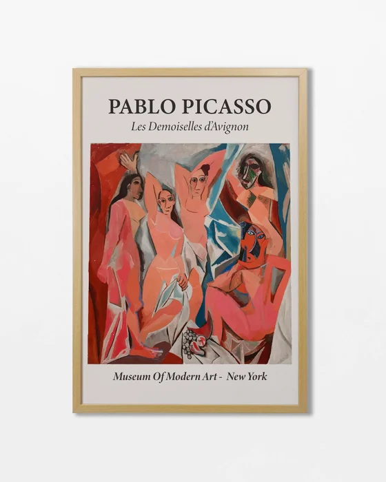 Pablo Picasso - Les Demoiselles d'Avignon en Multicolor - Láminas, Uruguay | La Cuadrería