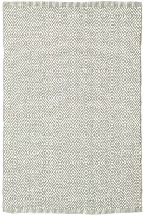 PETIT DIAMOND LIGHT BLUE/IVORY POLIPROPILENO en Gris - Alfombras, Uruguay | Sentido Jose Ignacio