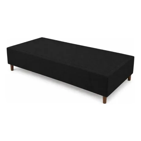 Cama SmartBox HAMPTONS 1 Plaza 80x185 cm - Negro en Negro - Dormitorio, Uruguay | La Cueva Muebles, vista 19