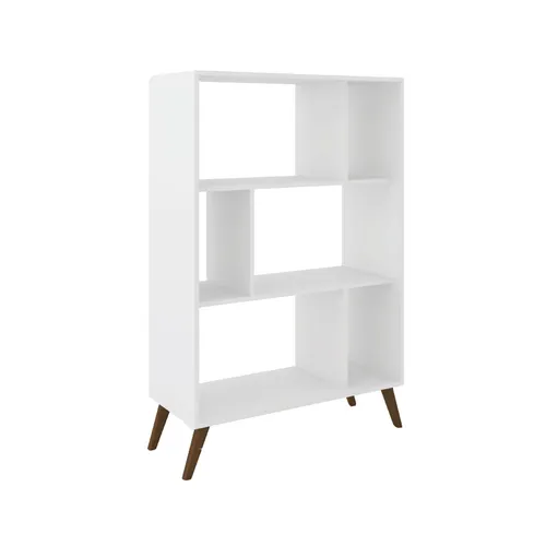 Biblioteca Estanterias Linea Retro Living Comedor Bla Rt3015 en Blanco, Uruguay | Soy Hogar