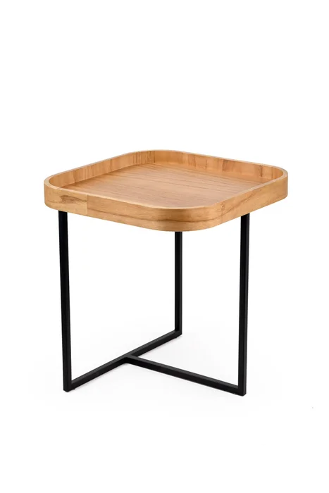 MESA LATERAL LIVE BAJA CINAMOMO NAURAL 45X45X48H CM - Mesas de arrimo, Uruguay | Vinibel, vista 2