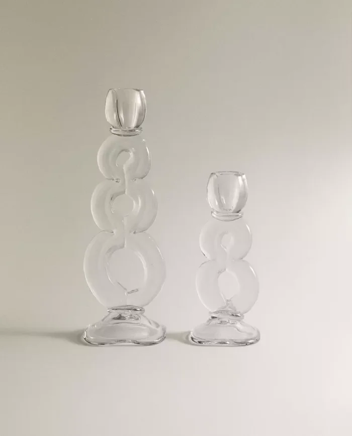 CANDELABRO VIDRIO ESFERAS - Velas y Portavelas, Uruguay | Zara Home, vista 2