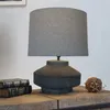 LAMPARA DE MESA TERRACOTA D40x48CM BASE GRIS/GRIS en Gris - Lámparas de mesa, Uruguay | Koz, vista 2 de 2