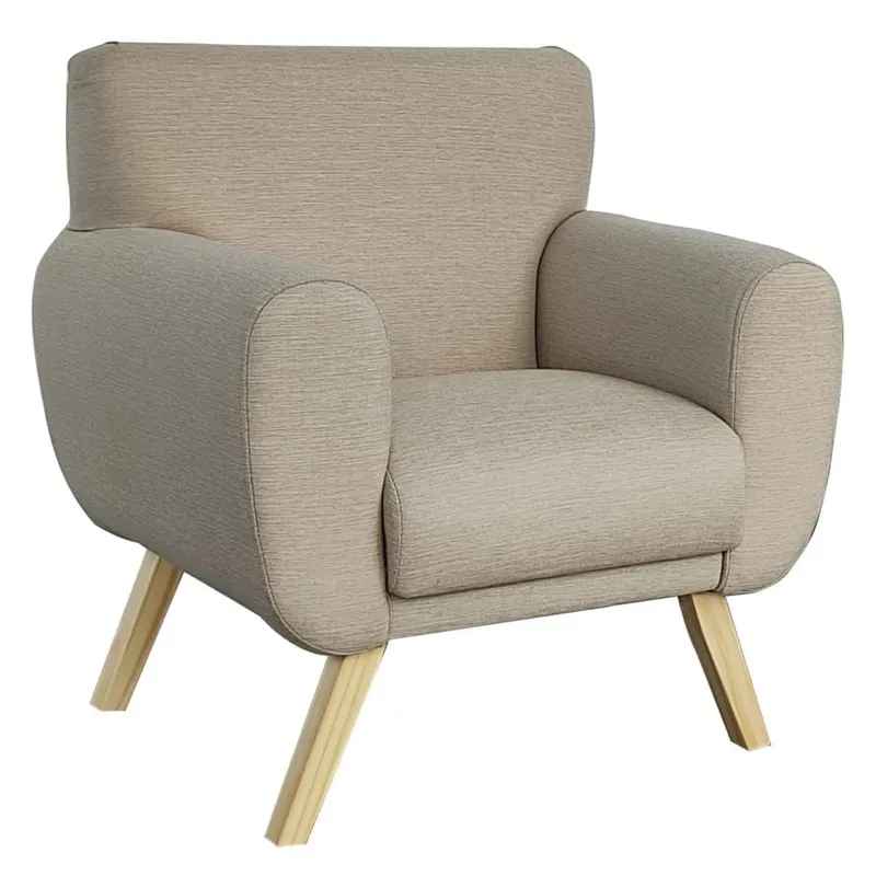Butaca Zuret - Muebles Da Vinci en Beige - Butacas, banquetas y puffs, Uruguay | Muebles Da Vinci