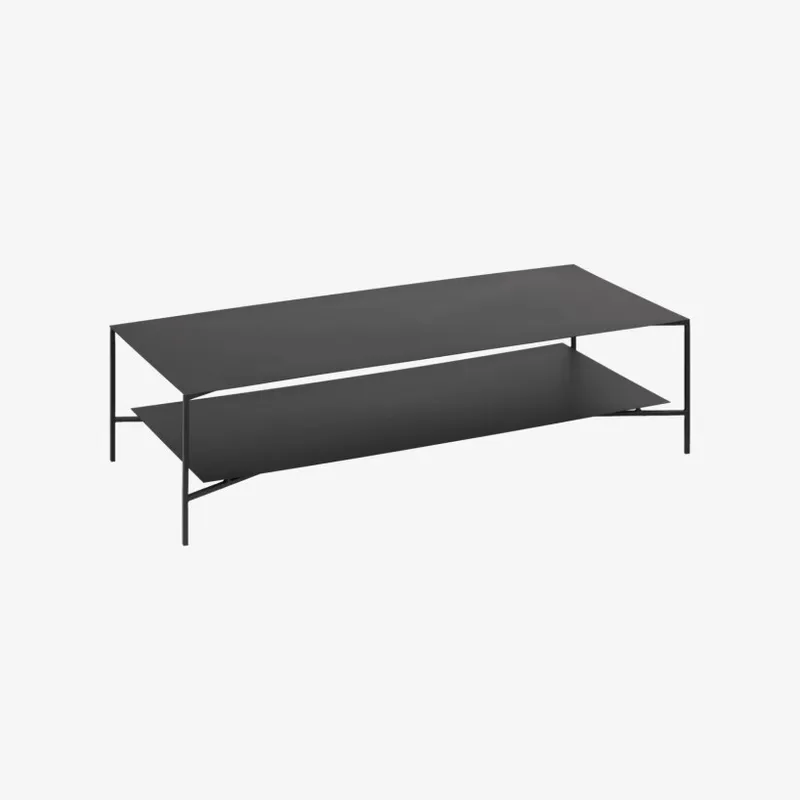 Mesa de centro Azisi 140 x 60 cm en Negro - Mesas de living, Uruguay | Kavehome